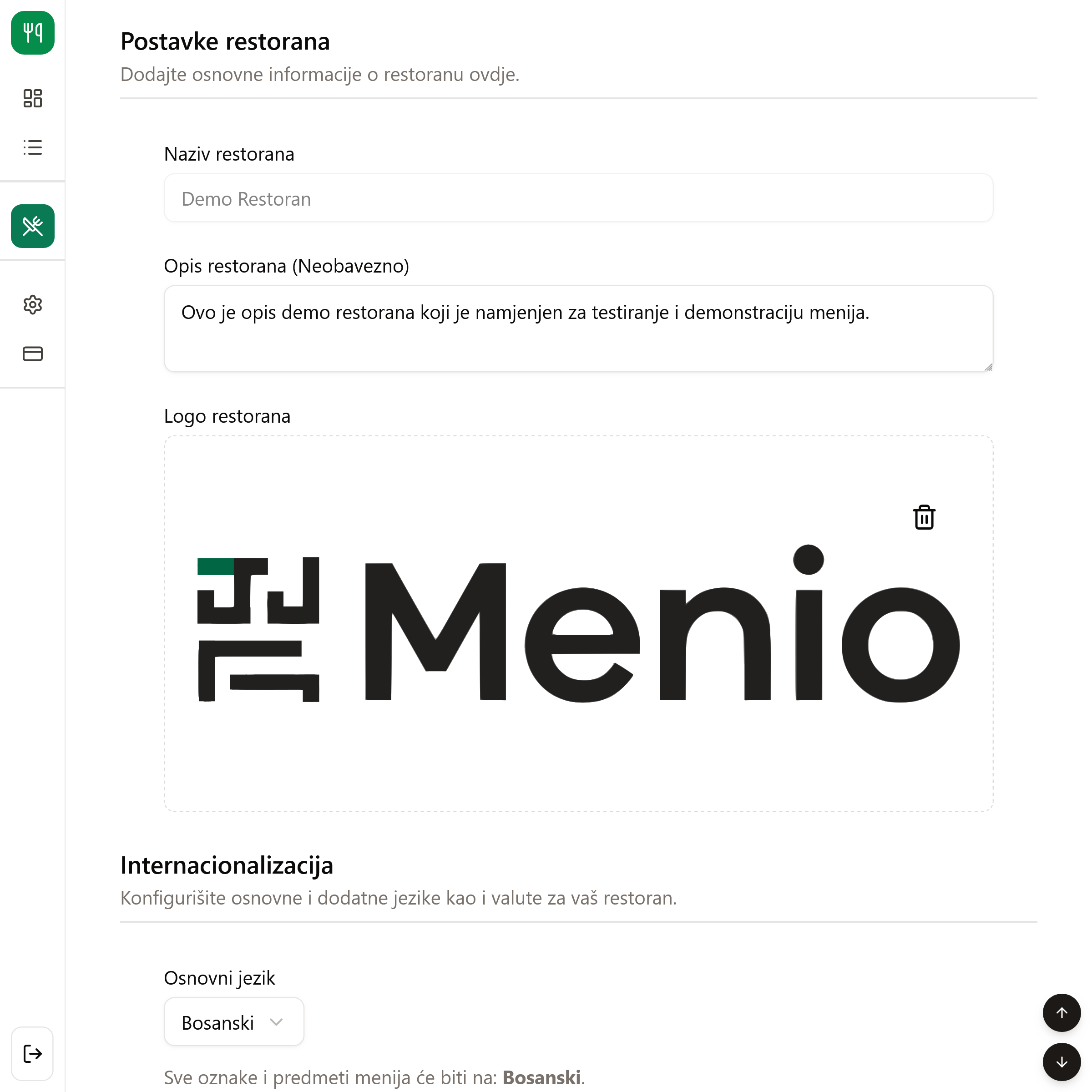 Vaš logo, vaše informacije - bez reklama zauvijek